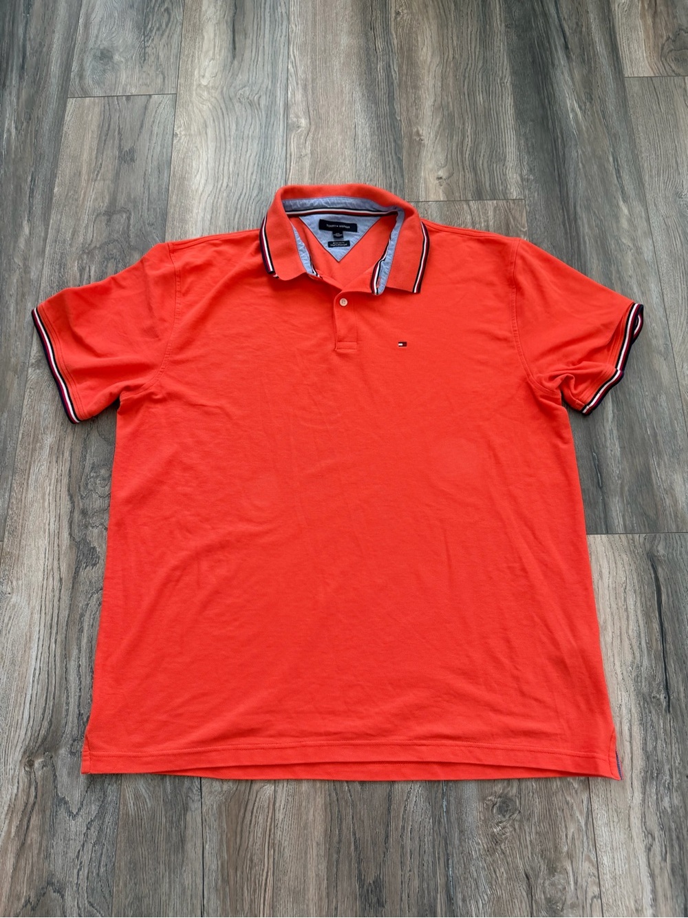 Tommy Hilfiger Men’s Red Polo Shirt XXL
